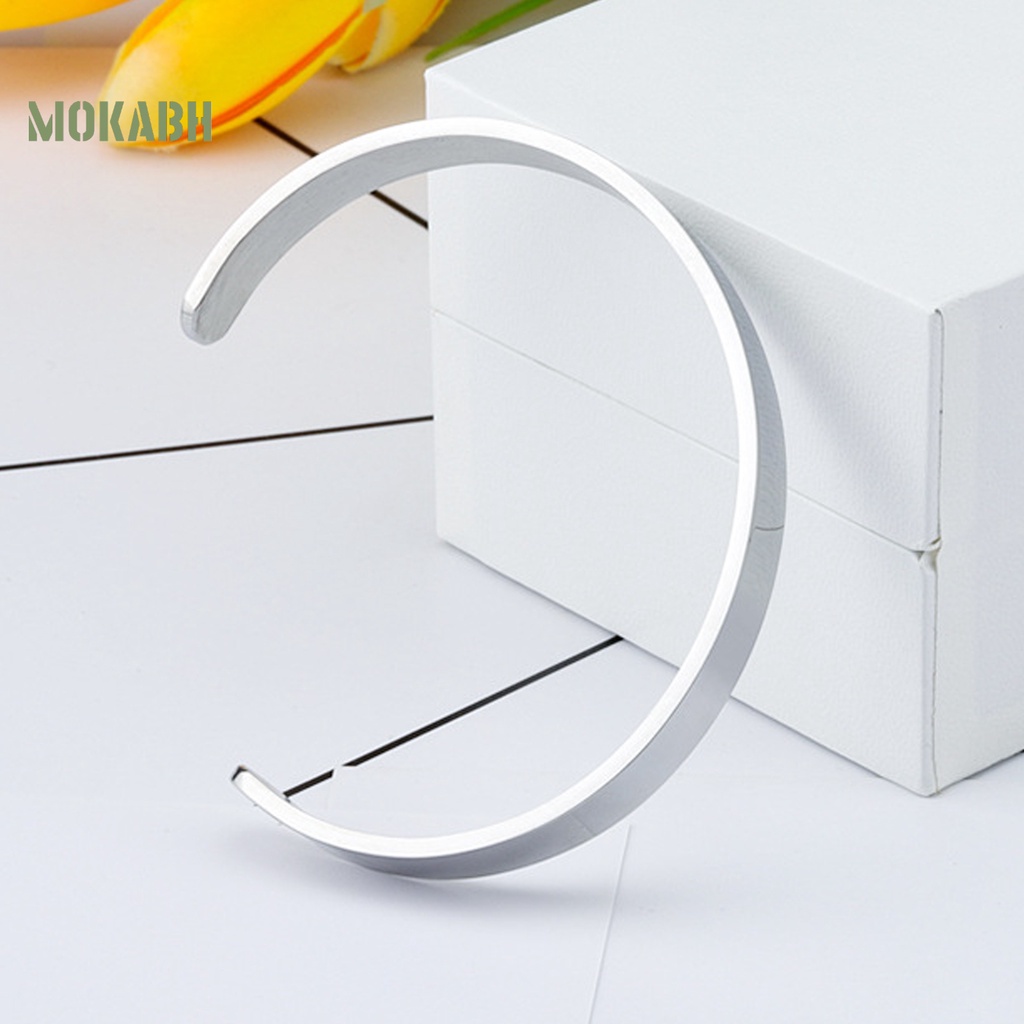 Vòng Đeo Tay Bằng Thép Không Gỉ Màu Sắc Thời Trang Dành Cho Nam Và Nữ