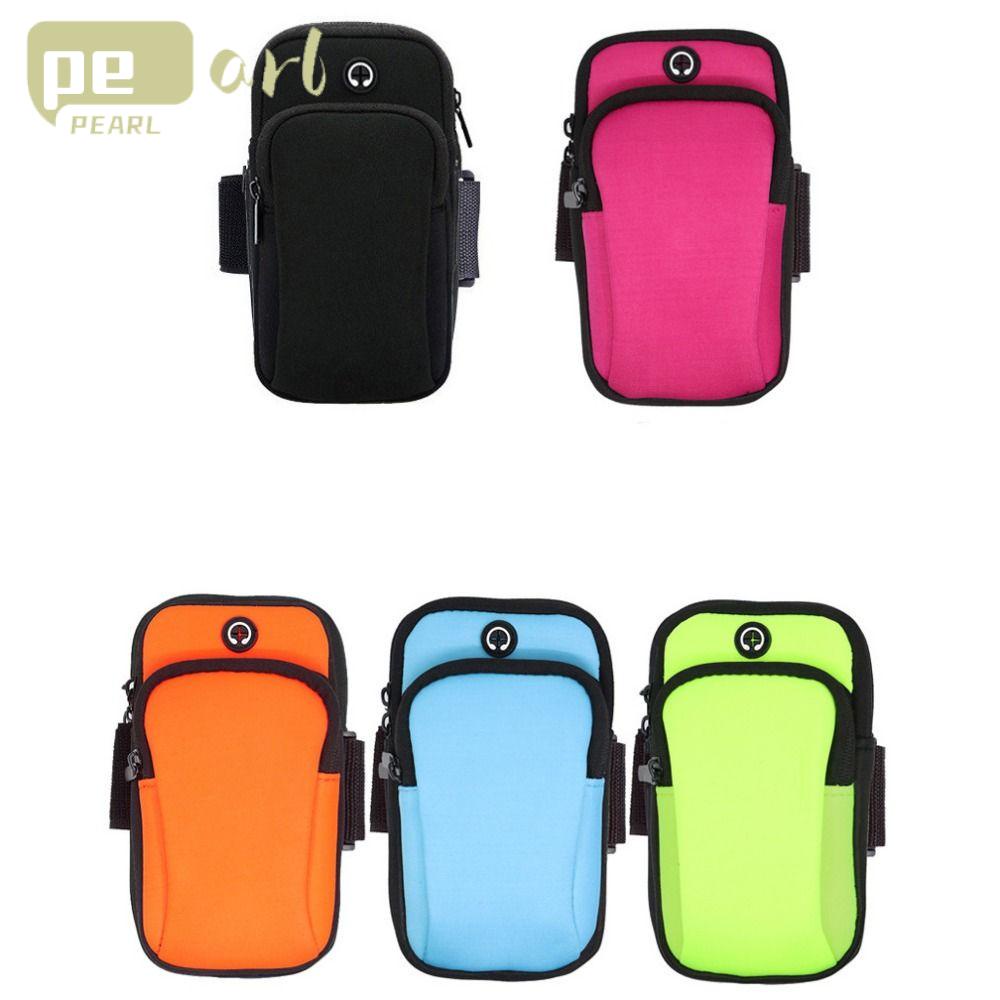 .Túi Đựng Điện Thoại Đeo Cánh Tay Chống Thấm Nước Có Lỗ Xỏ Tai Nghe / Chìa Khóa Tiện
