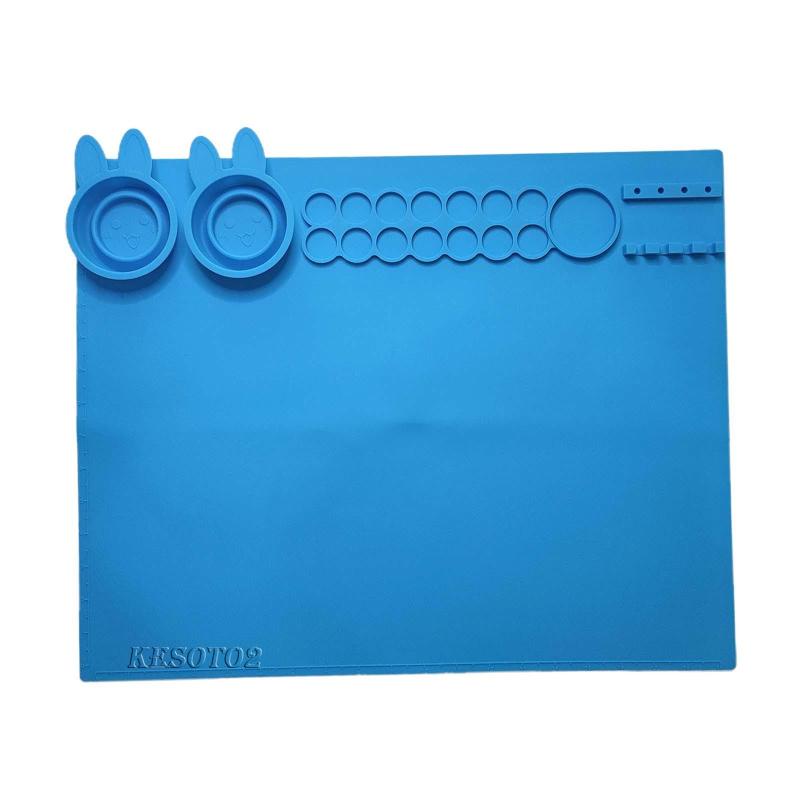Thảm Silicone Làm Trang Sức / Màu Nước Cho Trẻ Em Kesoto2