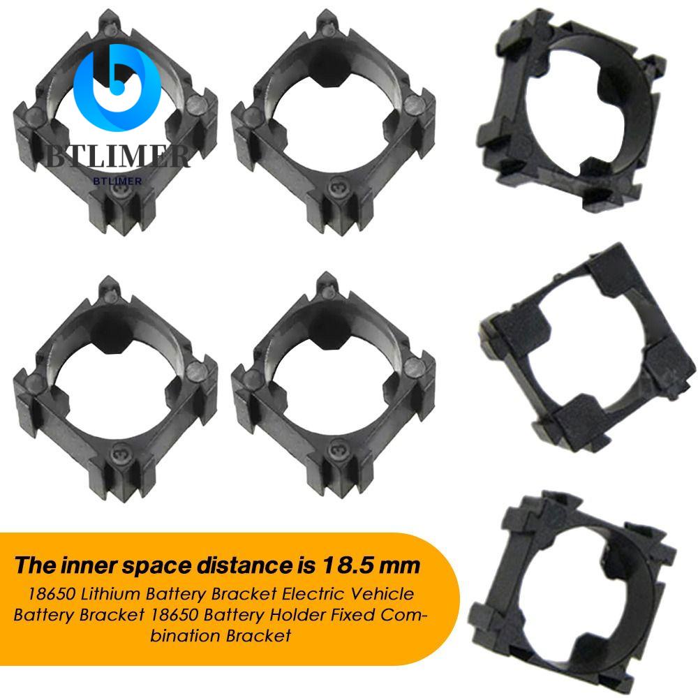 Bộ 10 Khung Cố Định 18650 Lithium Màu Đen 18.5MM Cho Xe Điện
