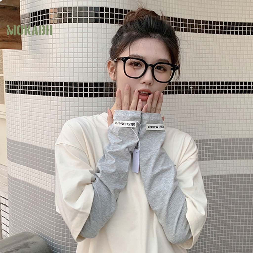 Bộ 2 Găng Tay Chống Nắng Chống Tia UV Thiết Kế Mỏng Co Giãn Tiện Dụng