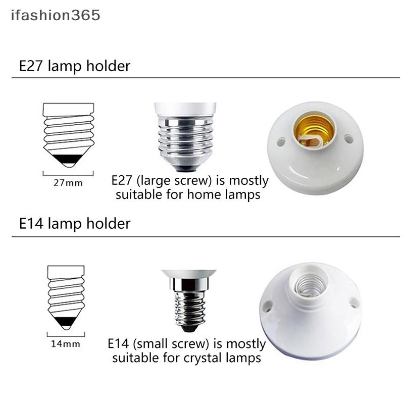 Bóng Đèn Led Trang Trí E14 E27 AC 220V 5W ifashion365