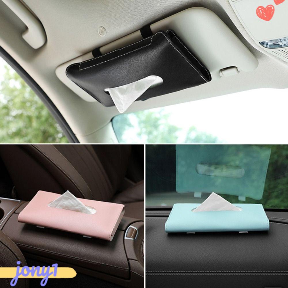 Hộp Đựng Khăn Giấy Gắn Tấm Che Nắng Xe Hơi Chất Lượng Cao Ốp
