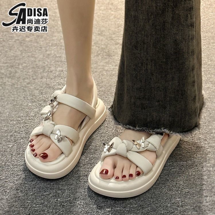 HHH Dép sandal nữ dép đế cao 3cm dép bánh mì Thoải Mái Xinh Xắn  B28G0KO 230620