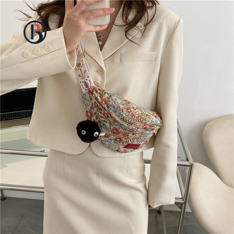 PUMB túi	túi vải đeo chéo túi đeo chéo đi học 2023 NEW L21T0KJ