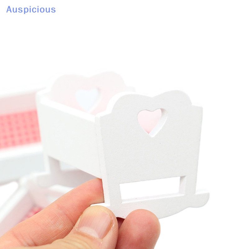 Nôi Ngủ Em Bé Trang Trí Nhà Búp Bê Tỉ Lệ 1: 12