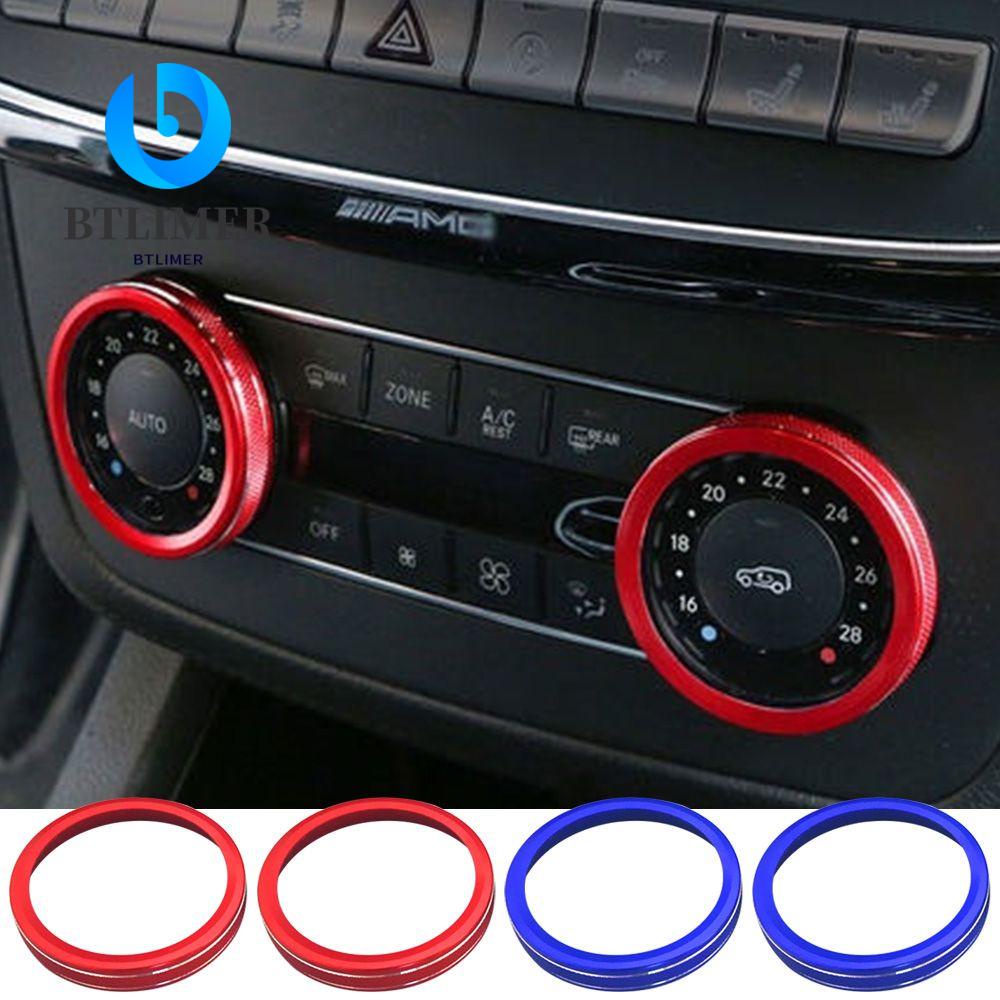 Bộ 2 Vòng Dán Trang Trí Ống Xả Xe Hơi Benz GLE M GLK SL GLS SLK GLS CLS Class