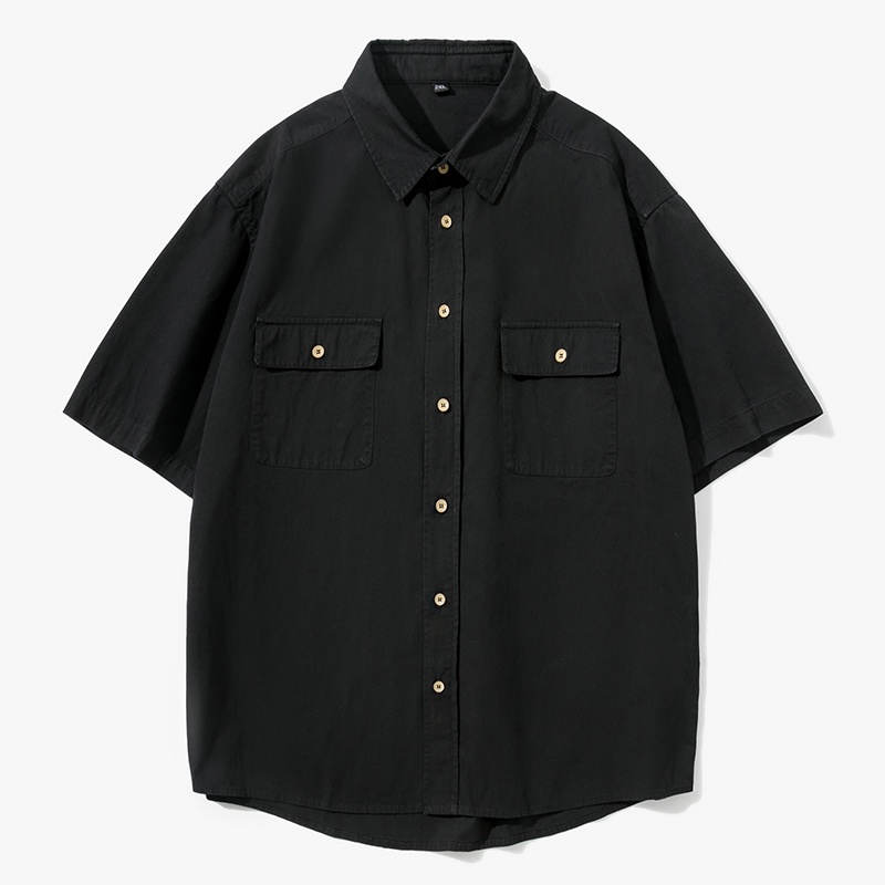 Kolbinli Binli Áo Thun Polo Tay Ngắn Dáng Rộng Phong Cách Nhật Bản Thời Trang Mùa Hè Dành Cho Thanh Thiếu Niên