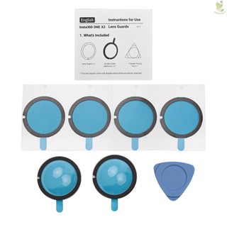 2pcs Action Camera Lens Guards Protector Double Optical Coating Replacement for Insta360 ONE X2   Came-6.5