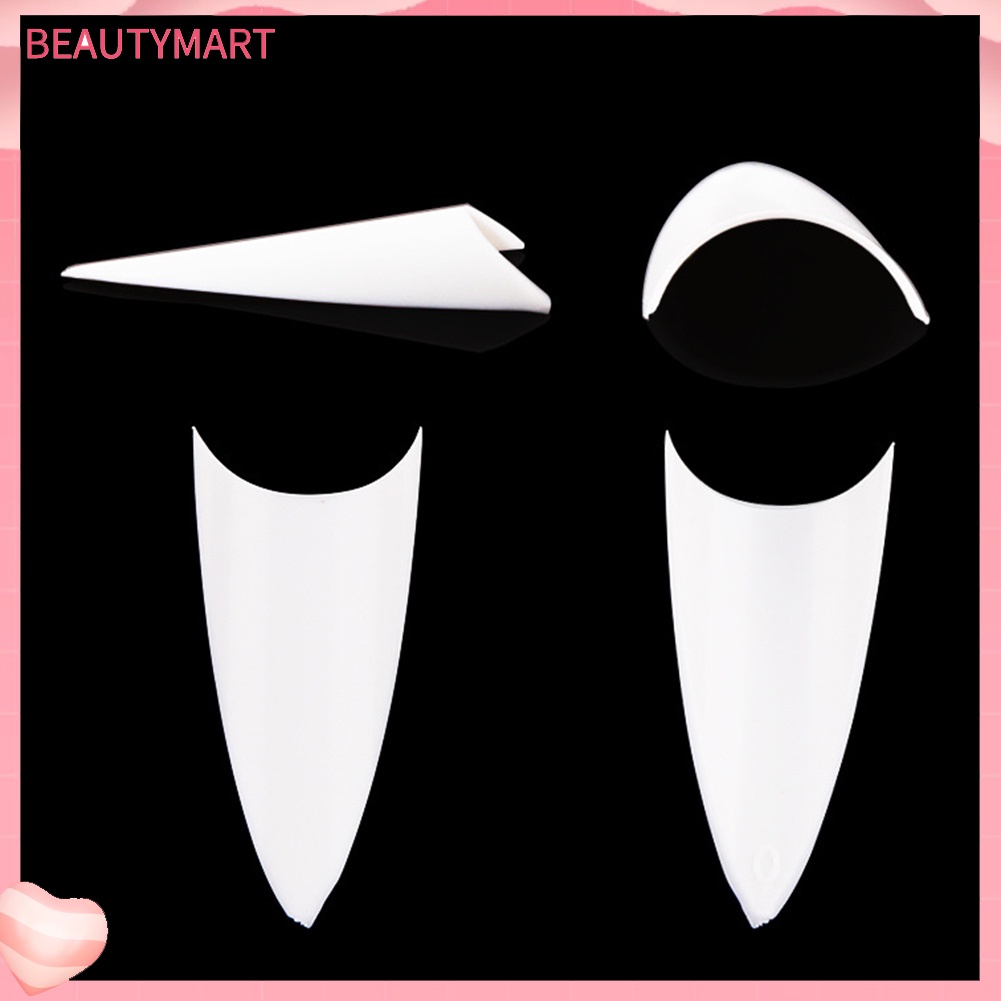 Set 500 Vỏ Bọc Móng Tay Giả Đầu Nhọn Trang Trí Nhà Cửa / Salon DIY