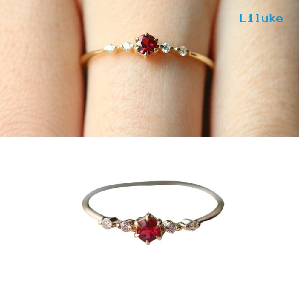 Nhẫn Đính Đá Thời Trang Dành Cho Nữ