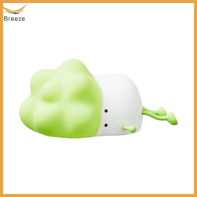 Đèn Ngủ Silicone 5v 1w 3 Mức Độ Sáng 1200mah Có Giá Đỡ Điện Thoại Tiện Lợi