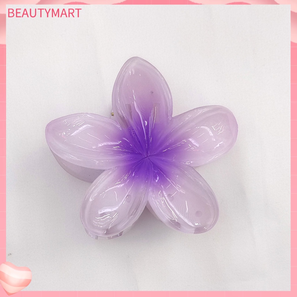 Kẹp Tóc Hình Cánh Hoa Nhiều Màu Chống Gỉ Siêu Bền Cho Nữ