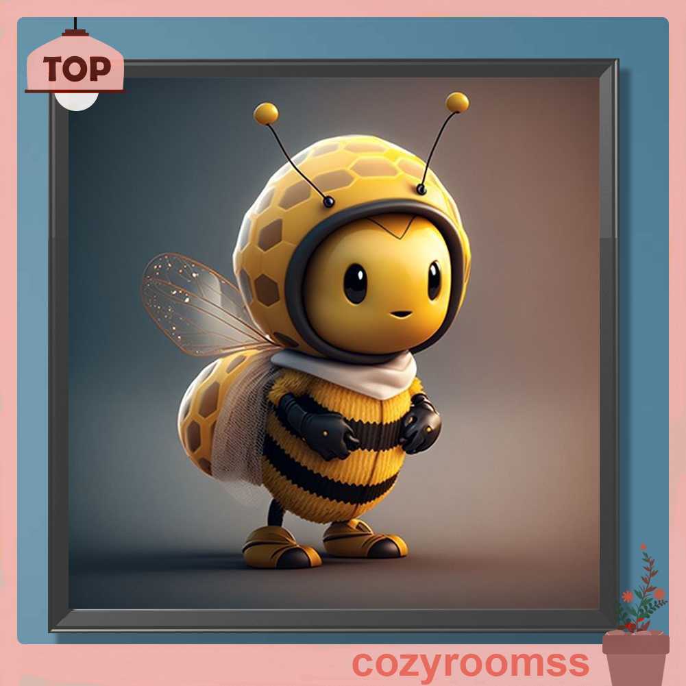 Tranh Đính Đá Kim Cương Toàn Bộ 5D DIY Hình Vẽ Động Vật