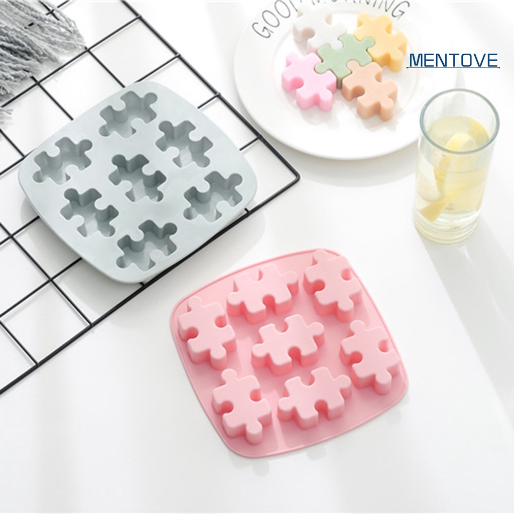 Khuôn Silicone Cấp Thực Phẩm Làm Sô Cô La Hình Mảnh Ghép
