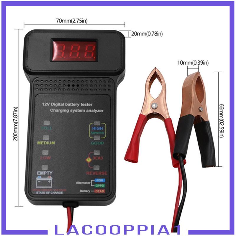 Thiết Bị Kiểm Tra Pin Xe Hơi SUV ATV / Tàu Thuyền / Xe Máy Lacooppia1] V