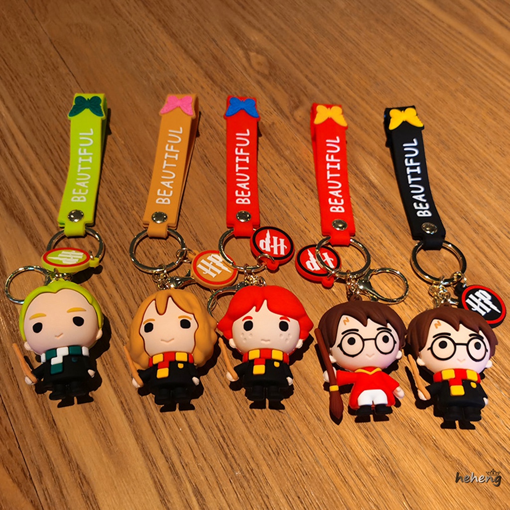 Móc Khóa Hình Harry Potter Dễ Thương Giá Đỡ