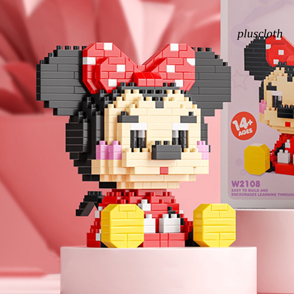 Khối Đồ Chơi Lắp Ráp Mini Hình Động Vật Hoạt Hình Dành Cho Trẻ Em