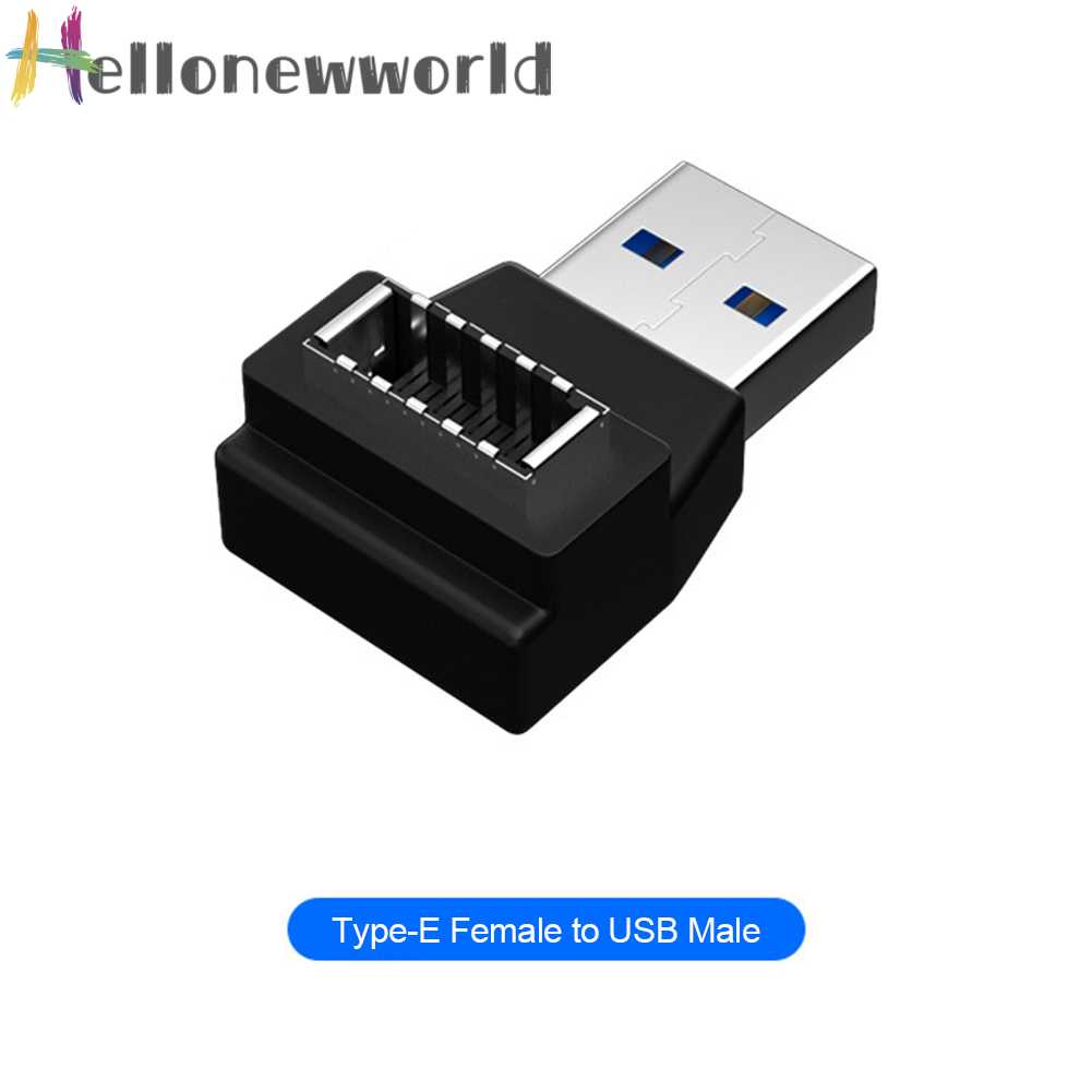 Bo Mạch Chủ Chuyển Đổi Loại E Sang Type C / USB Cho Máy Tính