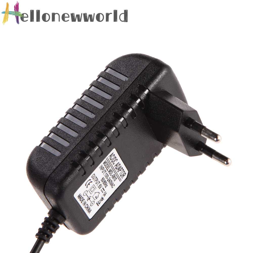 Phích Cắm Sạc EU AC 100-240V DC 5.5X2.5Mm 6V 1A 1000mA