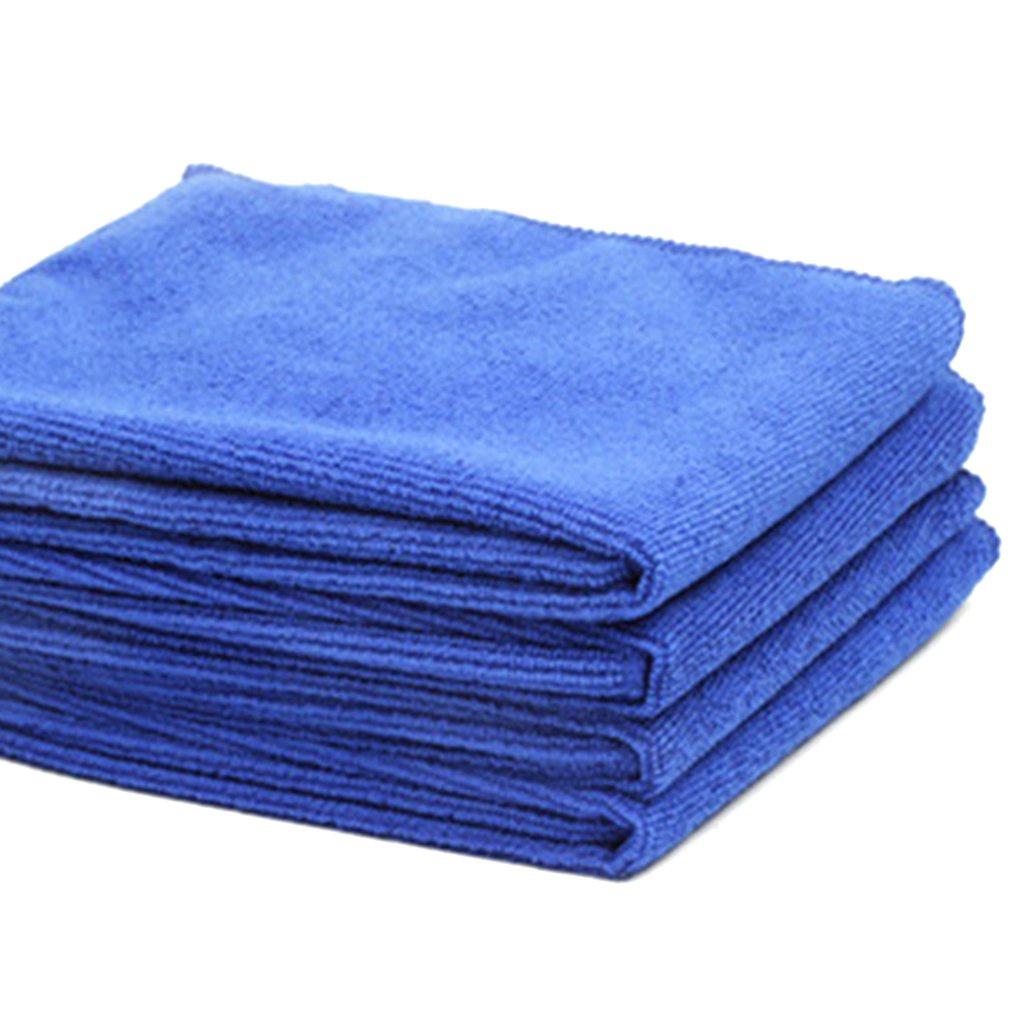 30*30 Microfiber Absorbent Cleaning Car Detailing Soft Cloths Wash Towel Sponges Clothes &amp; Brushes No Scratching [Q/11]
