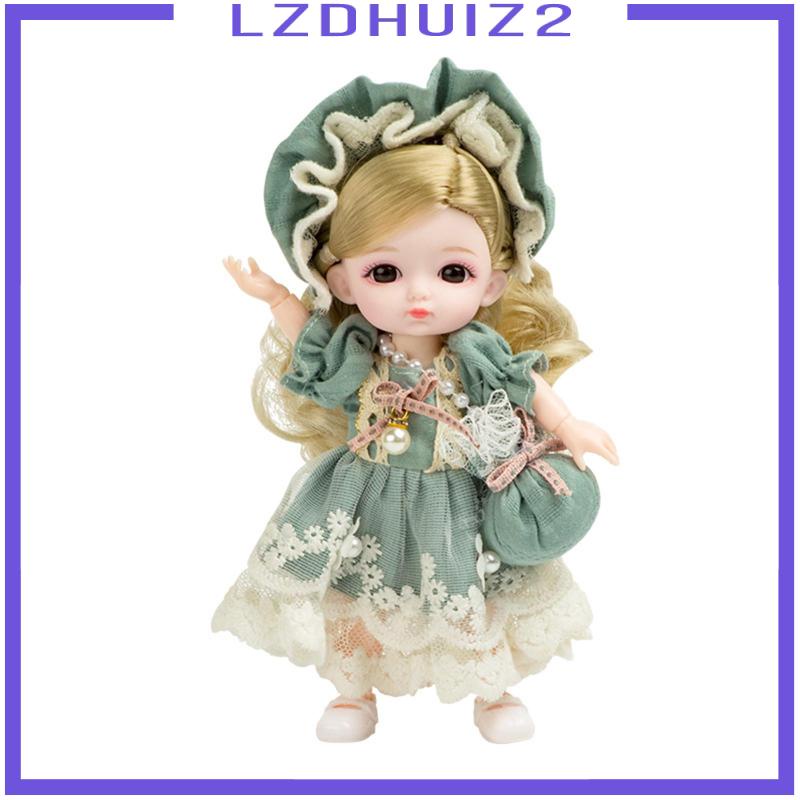 Búp Bê BJD Tóc Nâu Có Khớp Nối 16cm 1 / 12 13