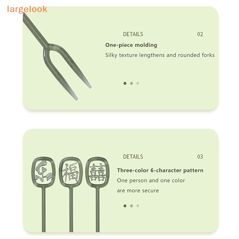 Set 24 Nĩa Ăn Trái Cây / Bánh Kem / Trái Cây Mini Trang Trí Cho Bé