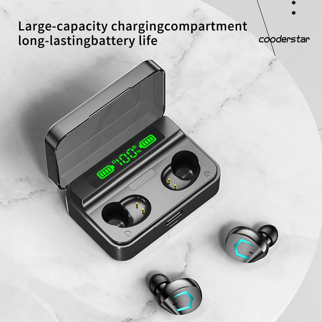 Tai Nghe Nhét Tai Không Dây M36 Kết Nối Bluetooth 5.2 Âm Thanh HiFi Có Màn Hình LED Cảm Ứng Vân Tay Cho iOS Android