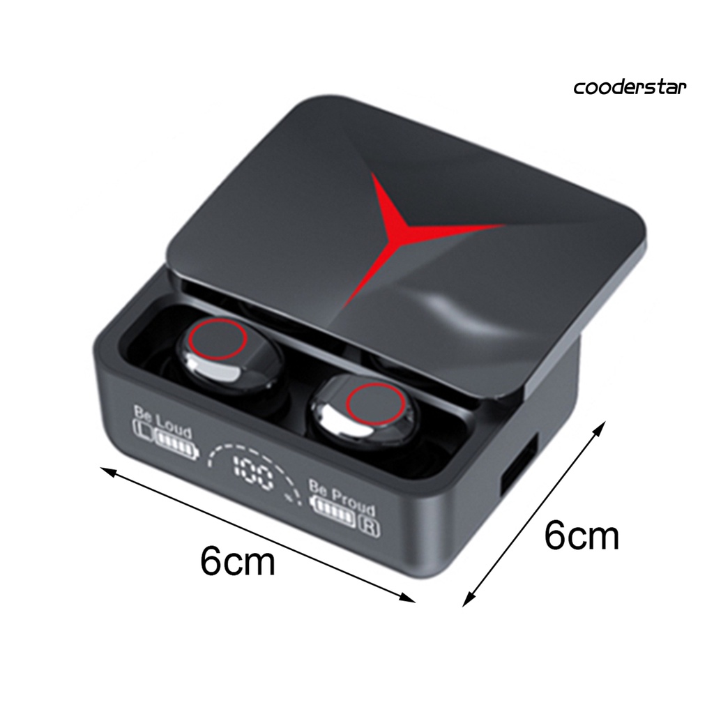 1 Cặp Tai nghe không dây Kèm Hộp Sạc Có Màn Hình LED Hiển Thị Âm Thanh Nổi Ổn Định Chơi Game