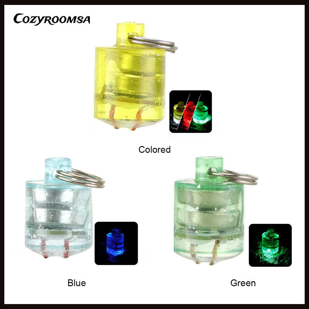 Mồi Câu Cá Giả Gắn Đèn LED