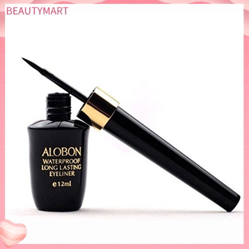 Bộ Bút Kẻ Mắt Dạng Lỏng 12ml Màu Đen Chống Thấm Nước