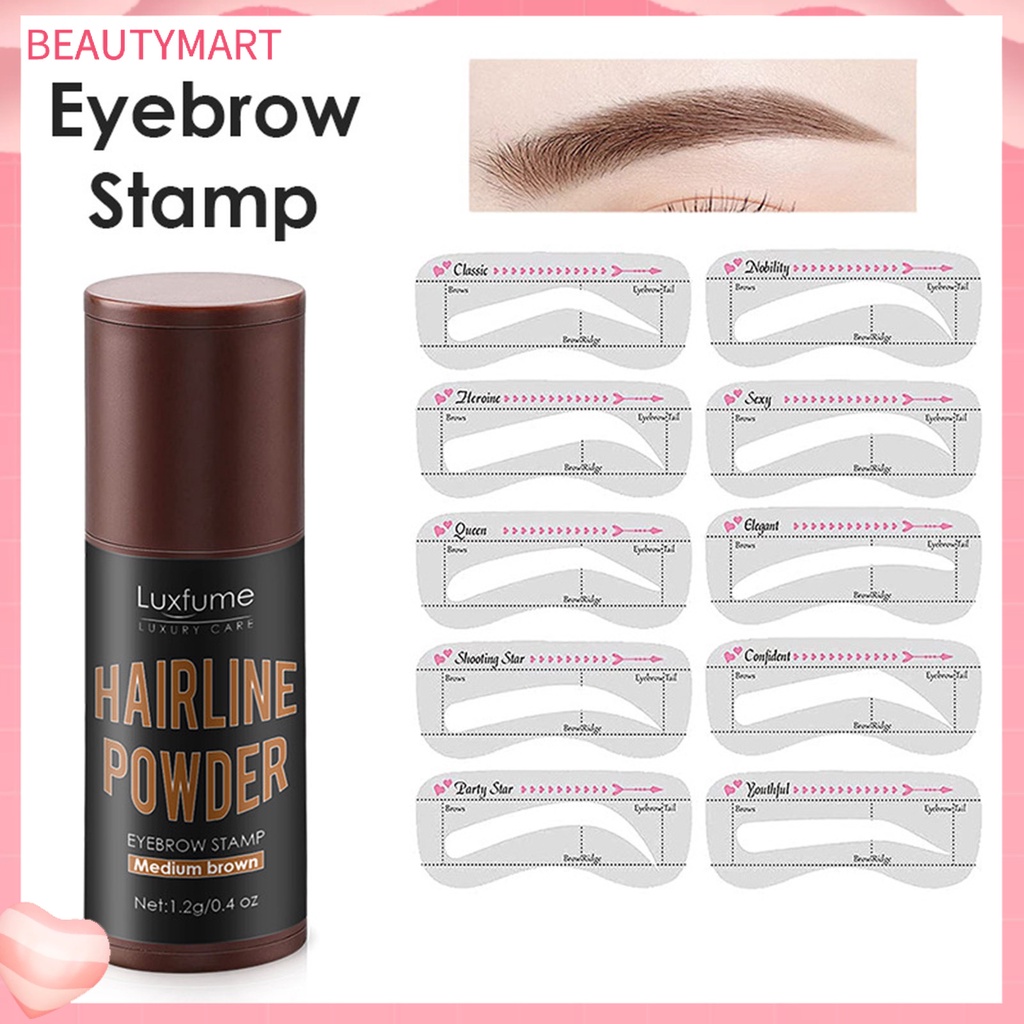 Phấn Trang Điểm Lông Mày beautymart Chống Thấm Nước Và Mồ Hôi Không Gây Kích Ứng