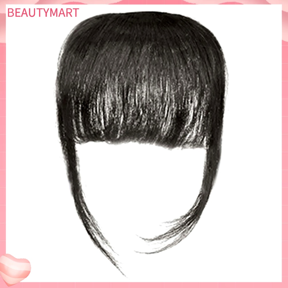 Tóc Mái Thẳng Mỏng Có Kẹp Phía Trước Thời Trang Cho Nữ