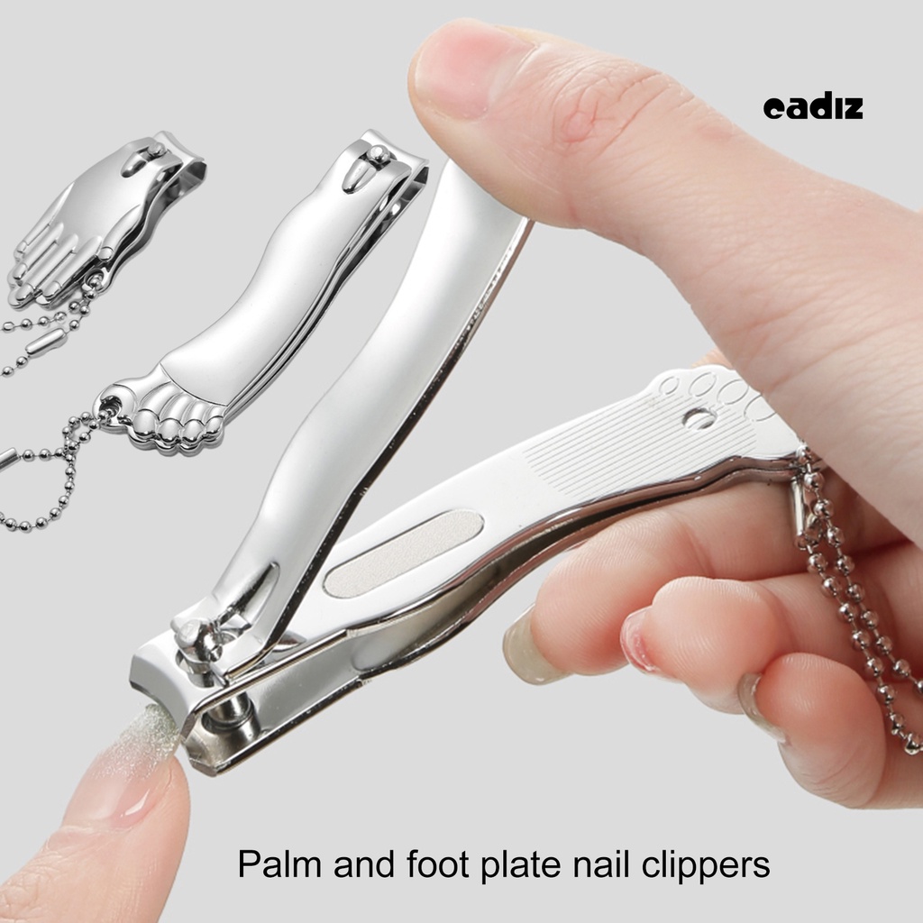 Bộ 2 Dụng Cụ Kéo Cắt Móng Bằng Thép Carbon Hình Bàn Chân Tiện Dụng