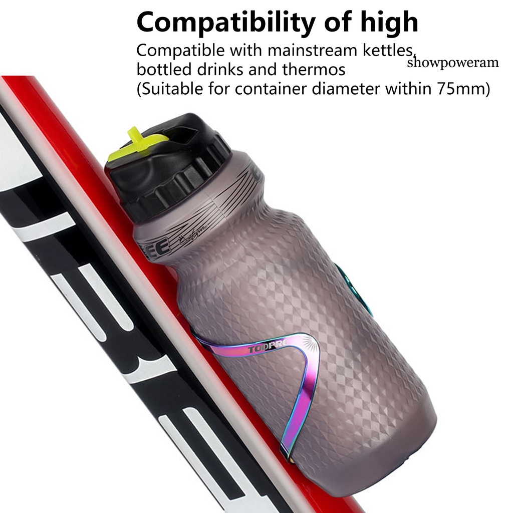 Giá Đỡ Bình Nước Bằng Hợp Kim Nhôm Siêu Nhẹ Nhiều Màu Sắc Cho Xe Đạp Leo Núi