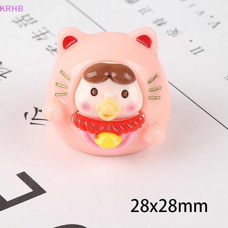 Mèo May Mắn Bằng Nhựa Resin Dễ Thương Dùng Trang Trí Bảng Điều Khiển Xe Hơi Mới