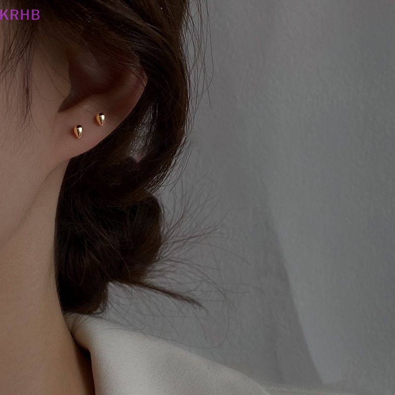 1 Khuyên Tai Hình Giọt Nước Thời Trang Cho Nữ Mới