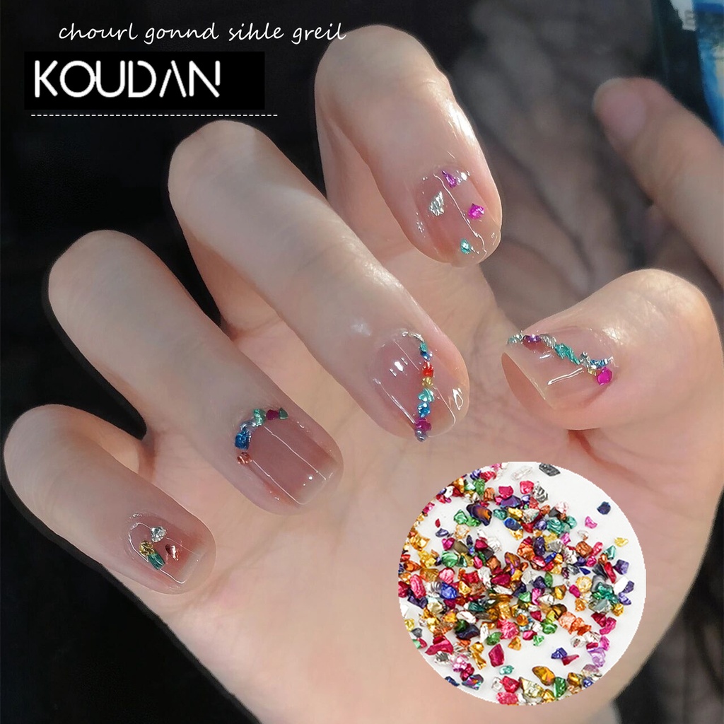 Đá 3D Nhiều Màu Đính Móng Tay Trang Trí Nghệ Thuật
