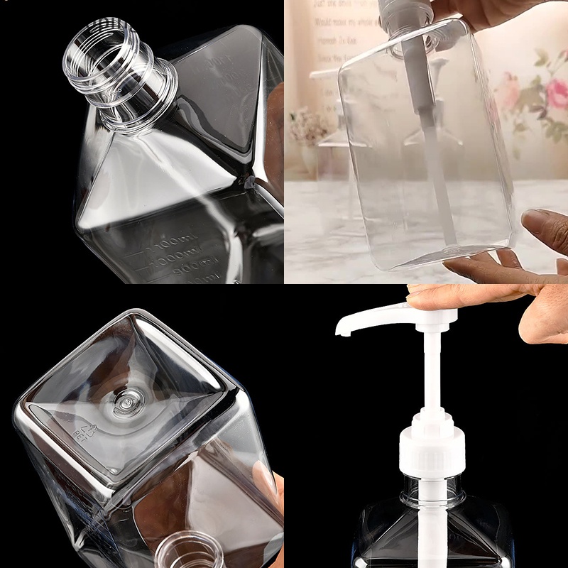Bình Đựng Cà Phê / Nước Sốt Đa Năng Dung Tích 1100ml Kèm Vòi Bơm Tiện Dụng