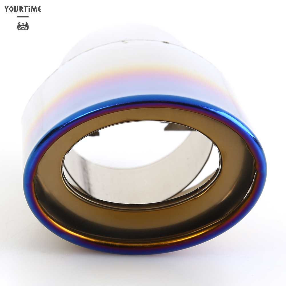 Ống Xả Xe Hơi Thẳng Bằng Thép Không Gỉ Màu Sắc Đốt Cháy