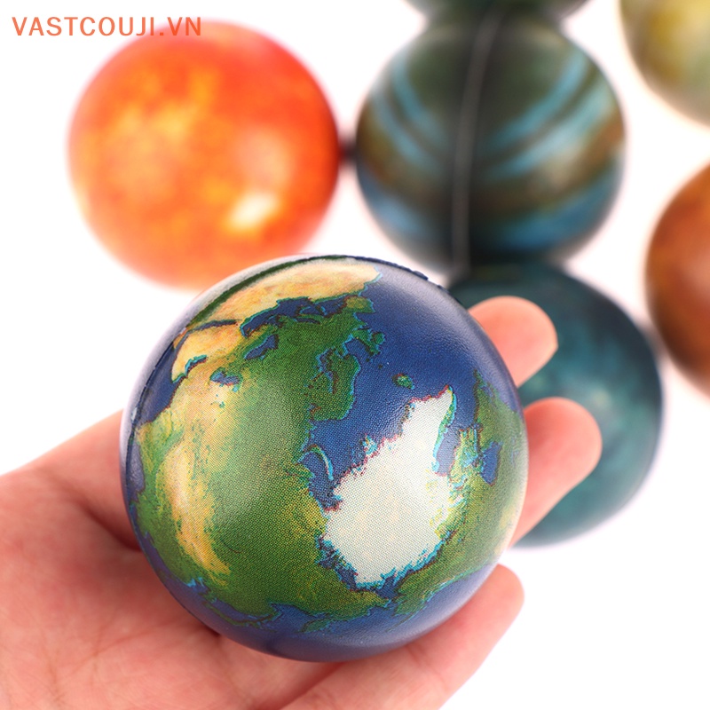 1 Quả Bóng Cao Su Đàn Hồi Hình Hành Tinh Hệ Mặt Trời VASTJI