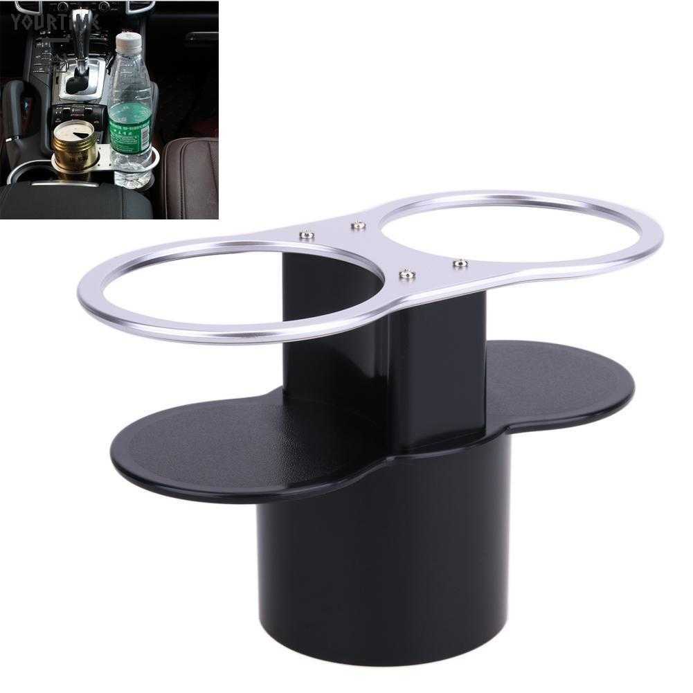 Giá Đỡ Cốc Uống Nước Tự Động Hai Lỗ Cho Xe Hơi