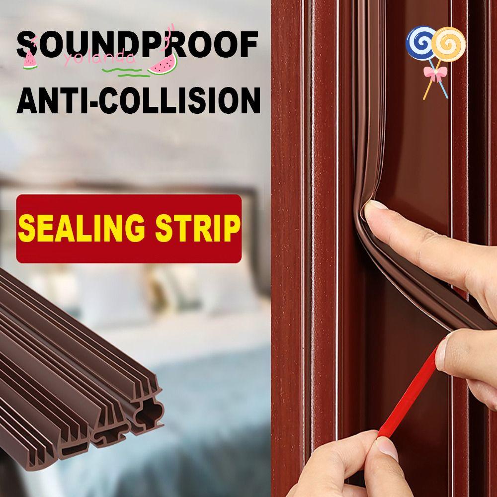 Cuộn Dây Dán Viền Cửa Tự Dính Cách Âm Chống Va Chạm / Tiếng Ồn Dài 6M