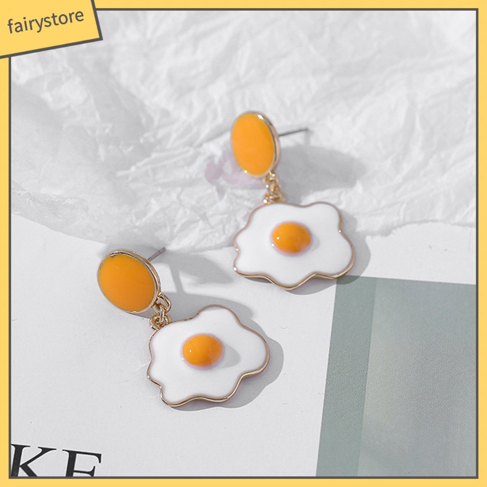 Bông Tai Hình Trứng Thời Trang Dành Cho Nữ