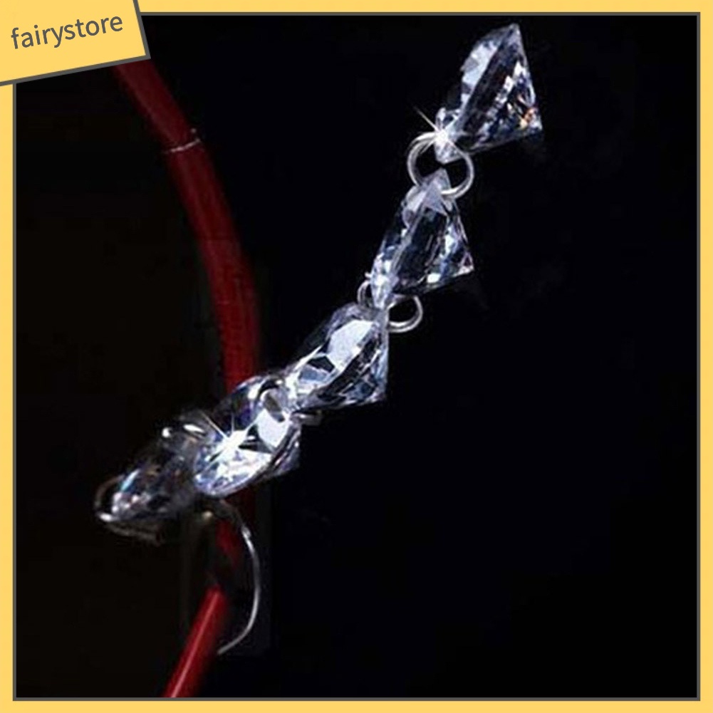 Bông Tai Dài Đính Đá Zircon Thời Trang Dành Cho Nữ