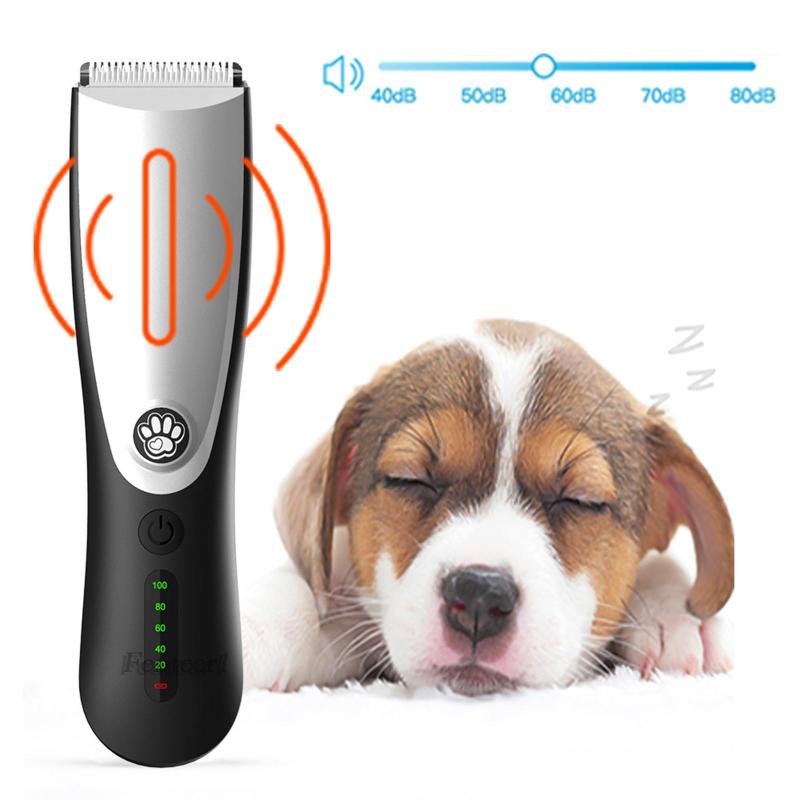 [Fenteer1] Bộ Tông Đơ Tỉa Lông Thú Cưng Di Động Có Thể Sạc Lại