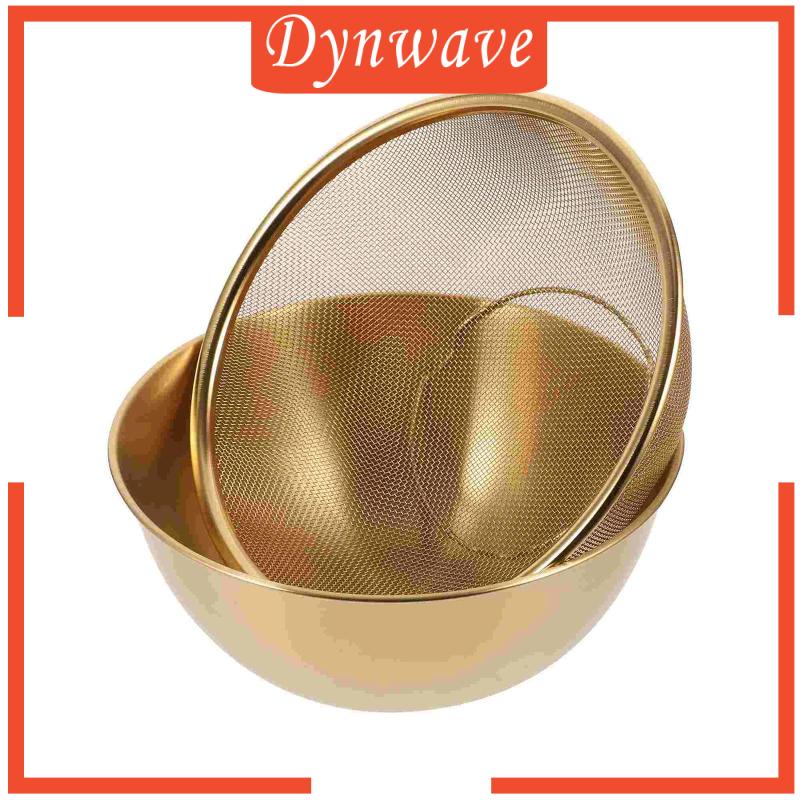 Rổ Bằng Thép Không Gỉ Dùng Trộn Trái Cây Tiện Dụng