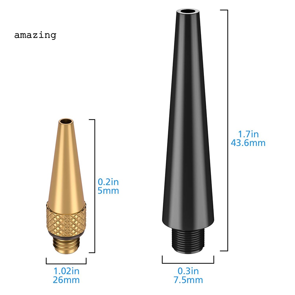 Set 14 Đầu Nối Van Bơm Hơi Lốp Xe Đạp Kèm 10 Vòng Đệm