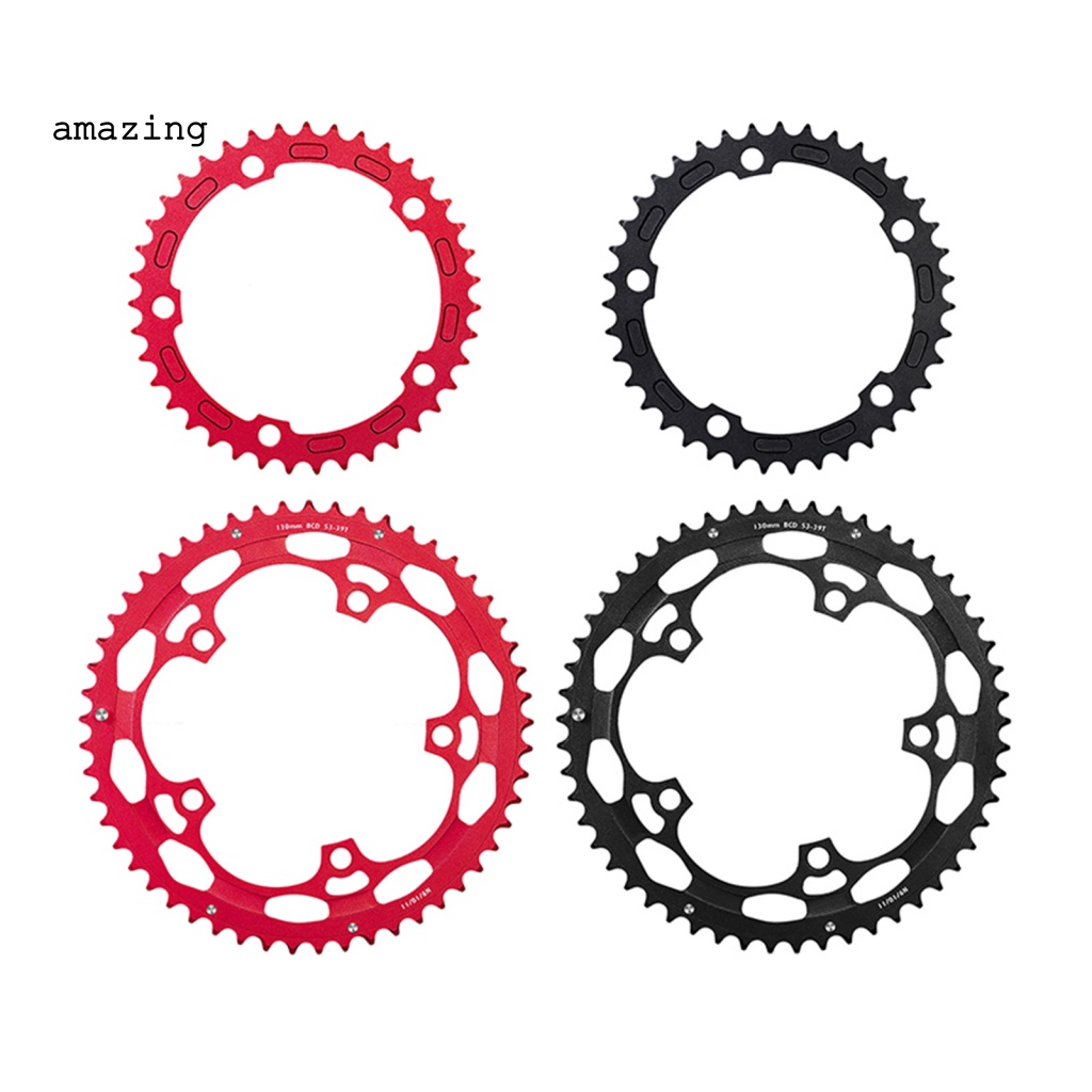 Bộ 2 Bánh Xích Xe Đạp 53T-39T Bằng Hợp Kim Nhôm Siêu Nhẹ Chất Lượng Cao