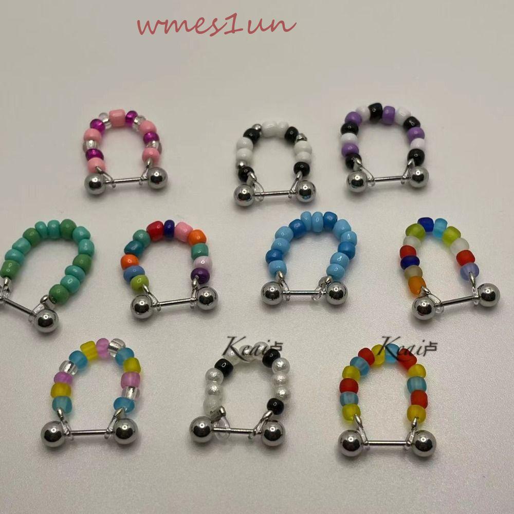 Bông Tai Bằng Thép Titan Phong Cách Hàn Quốc Thời Trang WMES15H